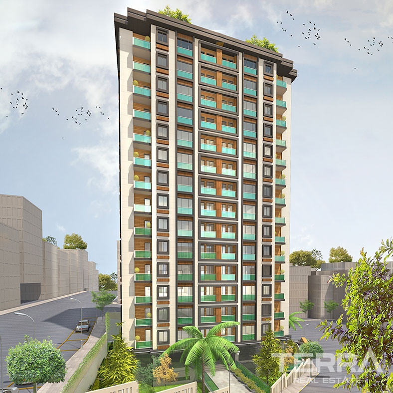 Well-Located Investment Apartments in Kağıthane, Istanbul - 69154
