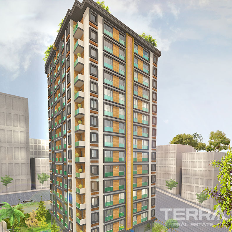 Well-Located Investment Apartments in Kağıthane, Istanbul - 69155