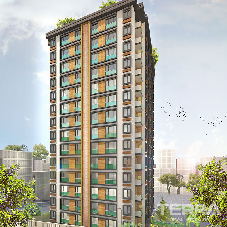 Well-Located Investment Apartments in Kağıthane, Istanbul - 69159