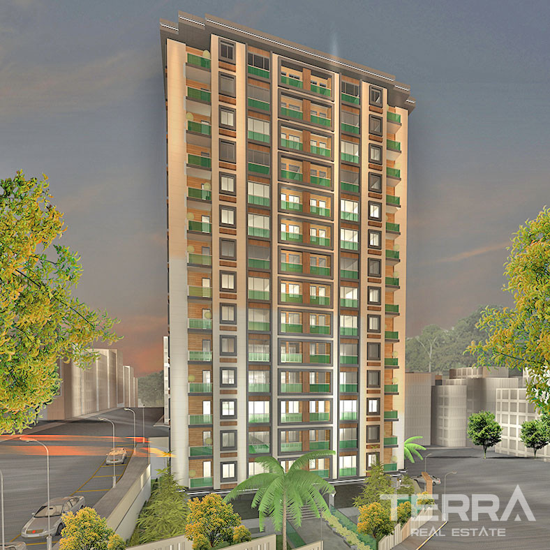 Well-Located Investment Apartments in Kağıthane, Istanbul - 69160