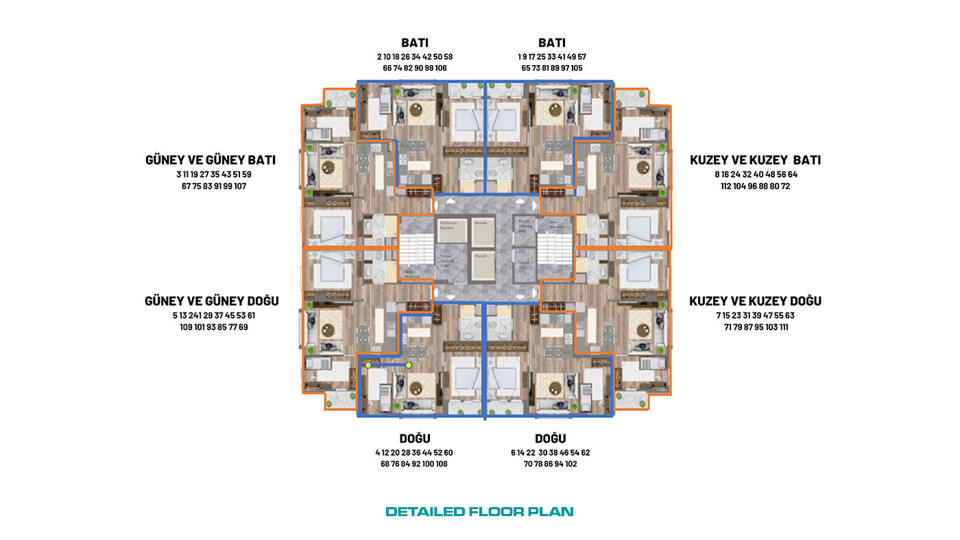 Well-Located Investment Apartments in Kağıthane, Istanbul - 69164