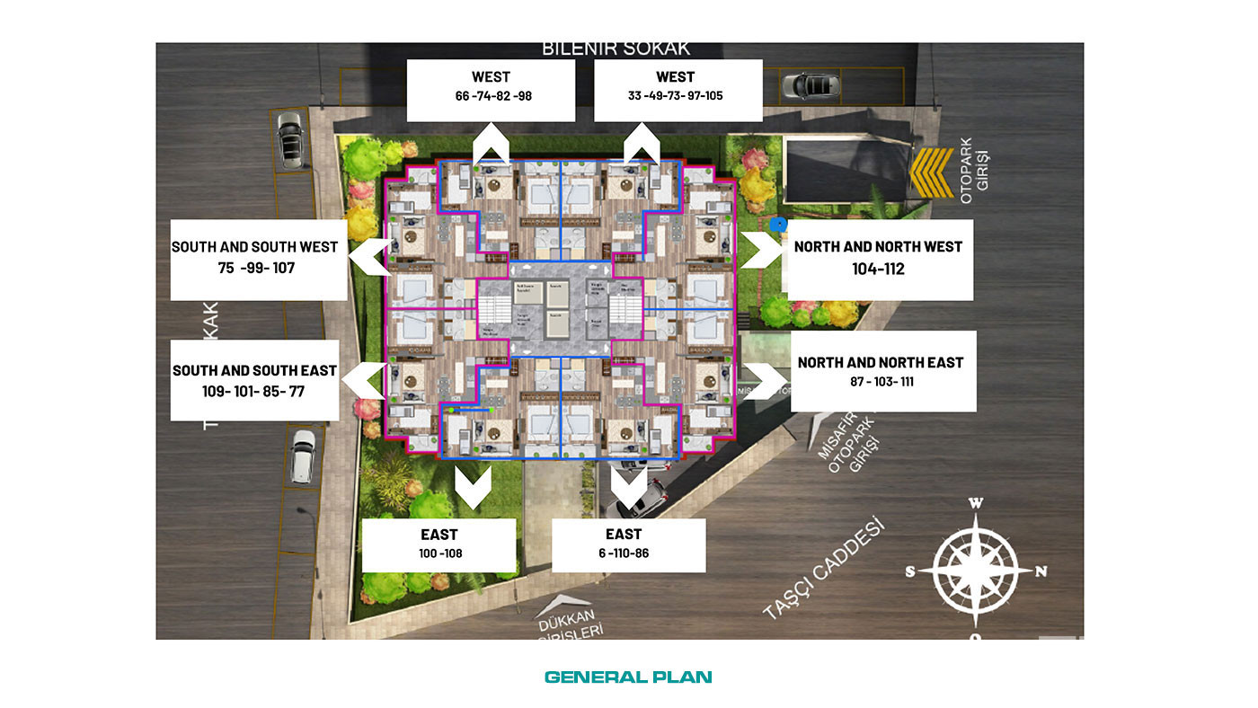 Well-Located Investment Apartments in Kağıthane, Istanbul - 69165