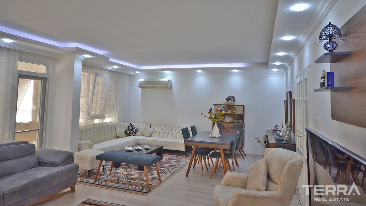 Fully Renovated and Furnished Flat Close to the Beach in Alanya, Oba - 69206