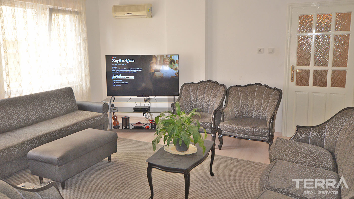 Fully Renovated and Furnished Flat Close to the Beach in Alanya, Oba - 69215