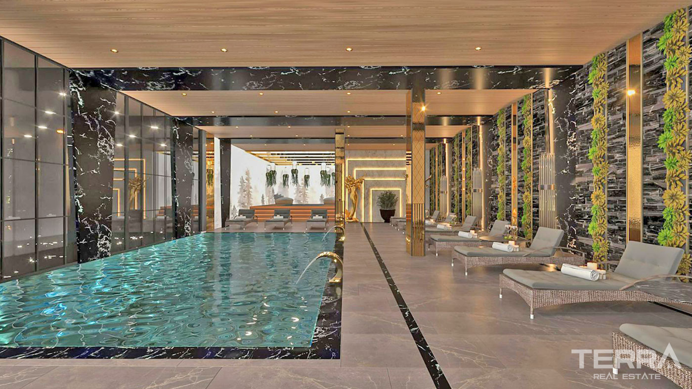 Modernly Designed Alanya Villas Intertwined with Nature in Kargıcak - 69286