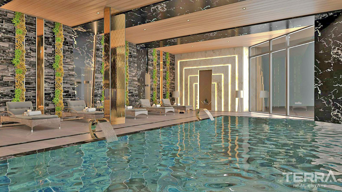 Modernly Designed Alanya Villas Intertwined with Nature in Kargıcak - 69287