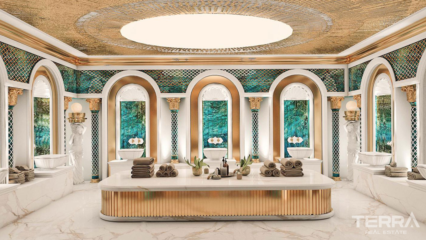 Modernly Designed Alanya Villas Intertwined with Nature in Kargıcak - 69291