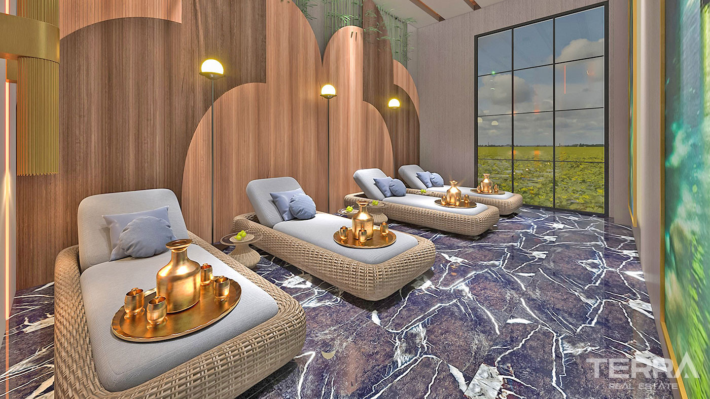 Modernly Designed Alanya Villas Intertwined with Nature in Kargıcak - 69297