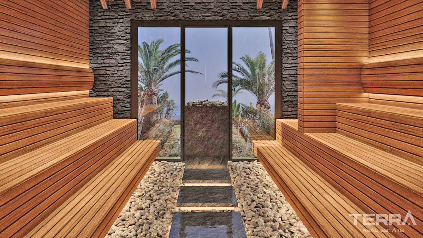 Modernly Designed Alanya Villas Intertwined with Nature in Kargıcak - 69311
