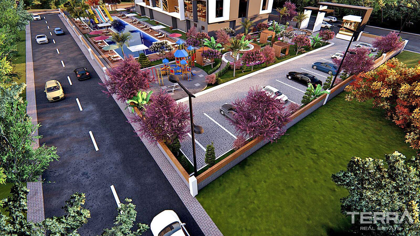 Citizenship Approved Apartments in Mersin, Mezitli with Sea View - 69327