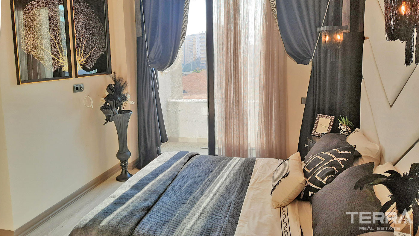 Citizenship Approved Apartments in Mersin, Mezitli with Sea View - 69338