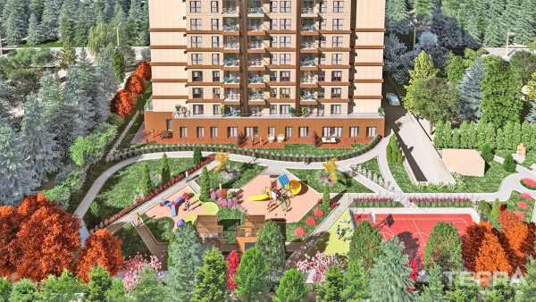 Family-Friendly Flats with Modern Design in Vera Yaşam, Istanbul, Eyüp