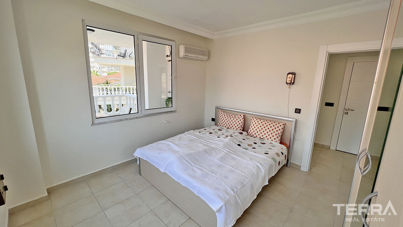 Conveniently Located Fully Furnished Resale Flat in Cikcilli, Alanya - 69443