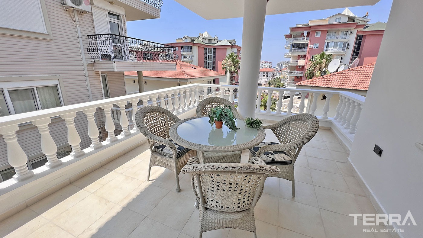 Conveniently Located Fully Furnished Resale Flat in Cikcilli, Alanya - 69447