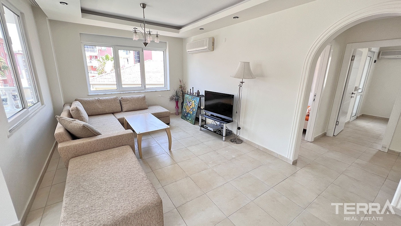 Conveniently Located Fully Furnished Resale Flat in Cikcilli, Alanya - 69451