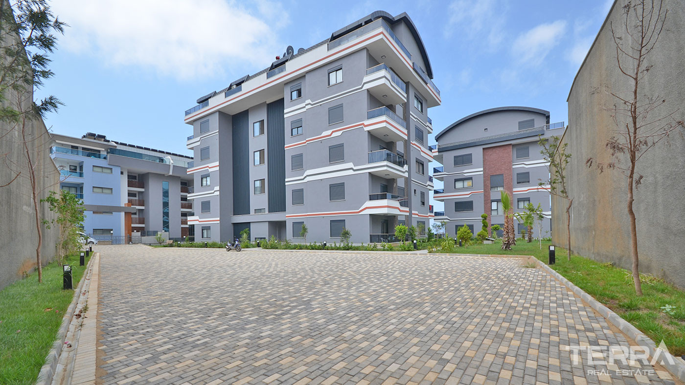 Apartament z widokiem na morze w Kargıcak w Alanyi w pobliżu plaży - 69508