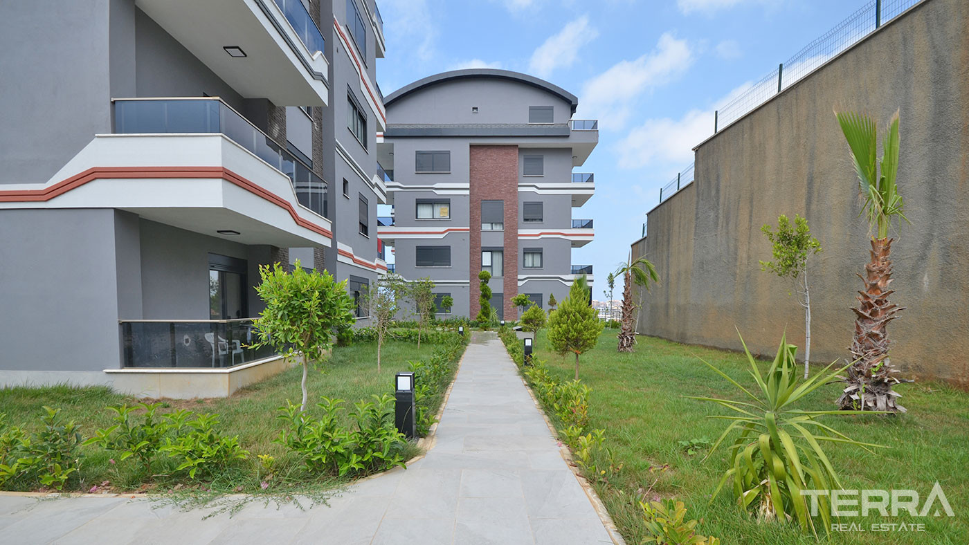 Apartament z widokiem na morze w Kargıcak w Alanyi w pobliżu plaży - 69510