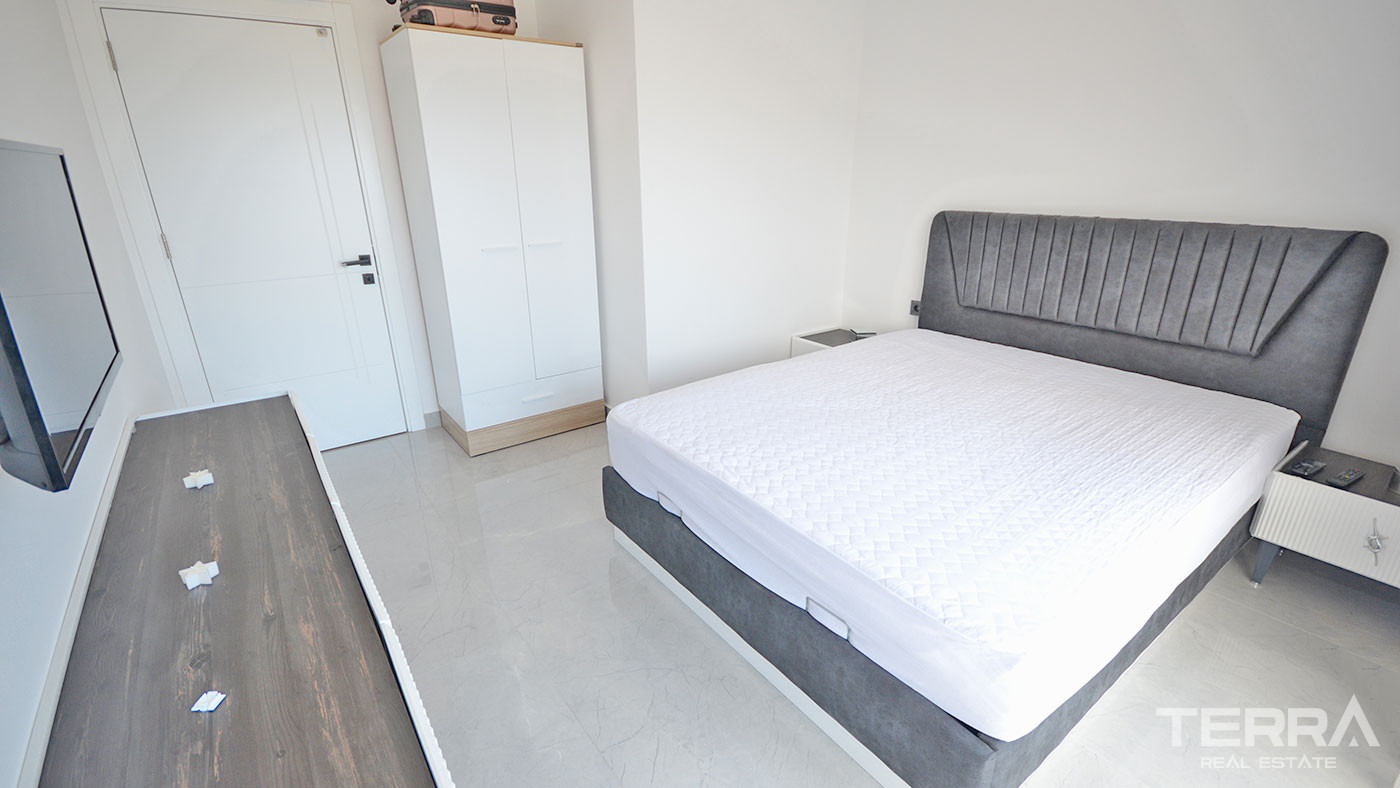 Apartament z widokiem na morze w Kargıcak w Alanyi w pobliżu plaży - 69524