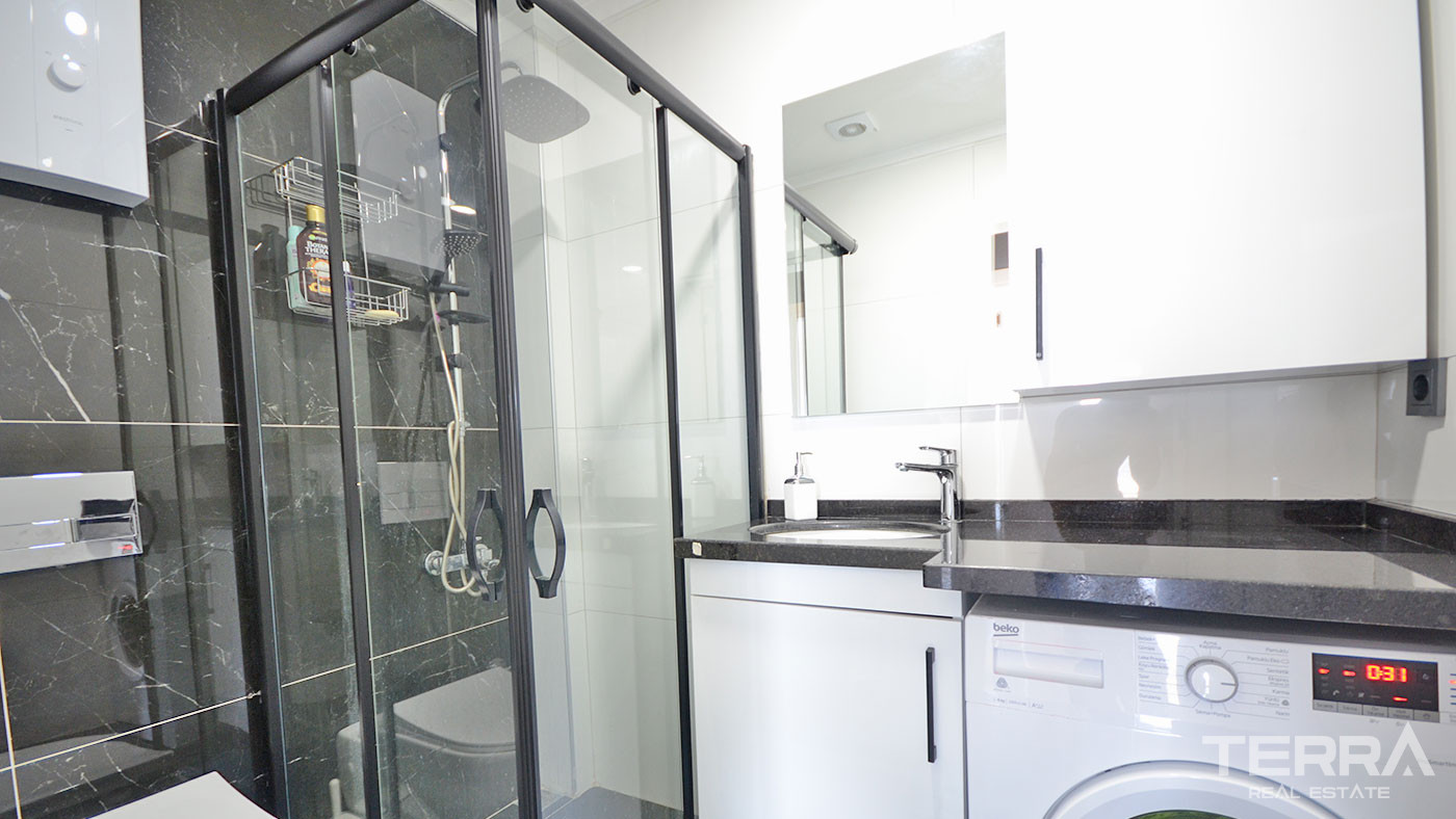 Apartament z widokiem na morze w Kargıcak w Alanyi w pobliżu plaży - 69525