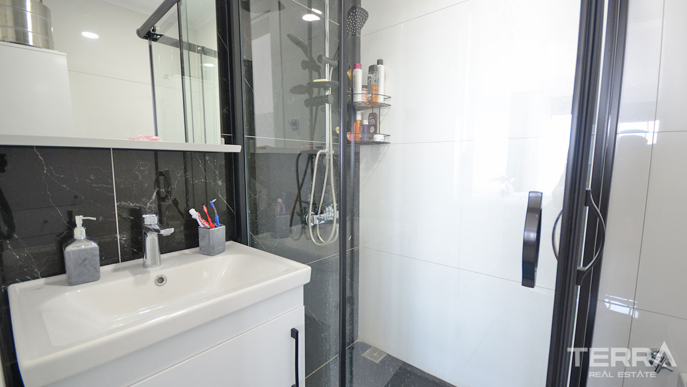 Apartament z widokiem na morze w Kargıcak w Alanyi w pobliżu plaży - 69526