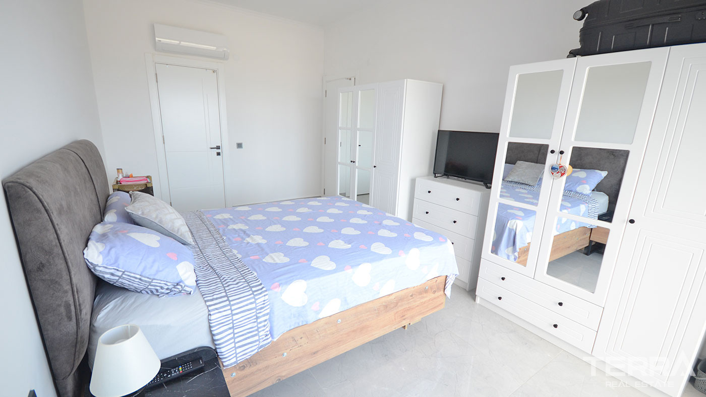 Apartament z widokiem na morze w Kargıcak w Alanyi w pobliżu plaży - 69528
