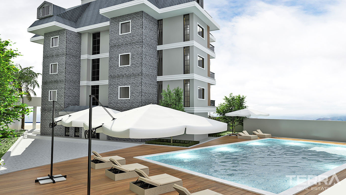 Luxury Alanya Flats Offering a Quiet life Intertwined with Nature