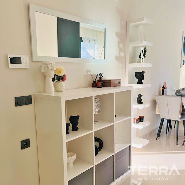 Cozy Resale Apartment 100 m Distance to the Beach  in Alanya Kargıcak - 69767