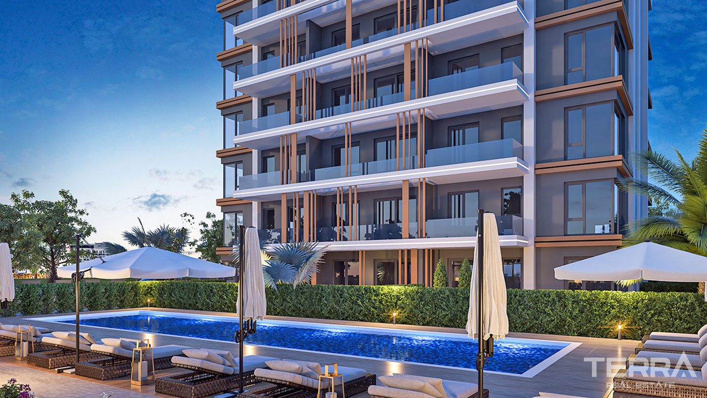 Investment Flats in Antalya Altıntaş with Rich Complex Facilities