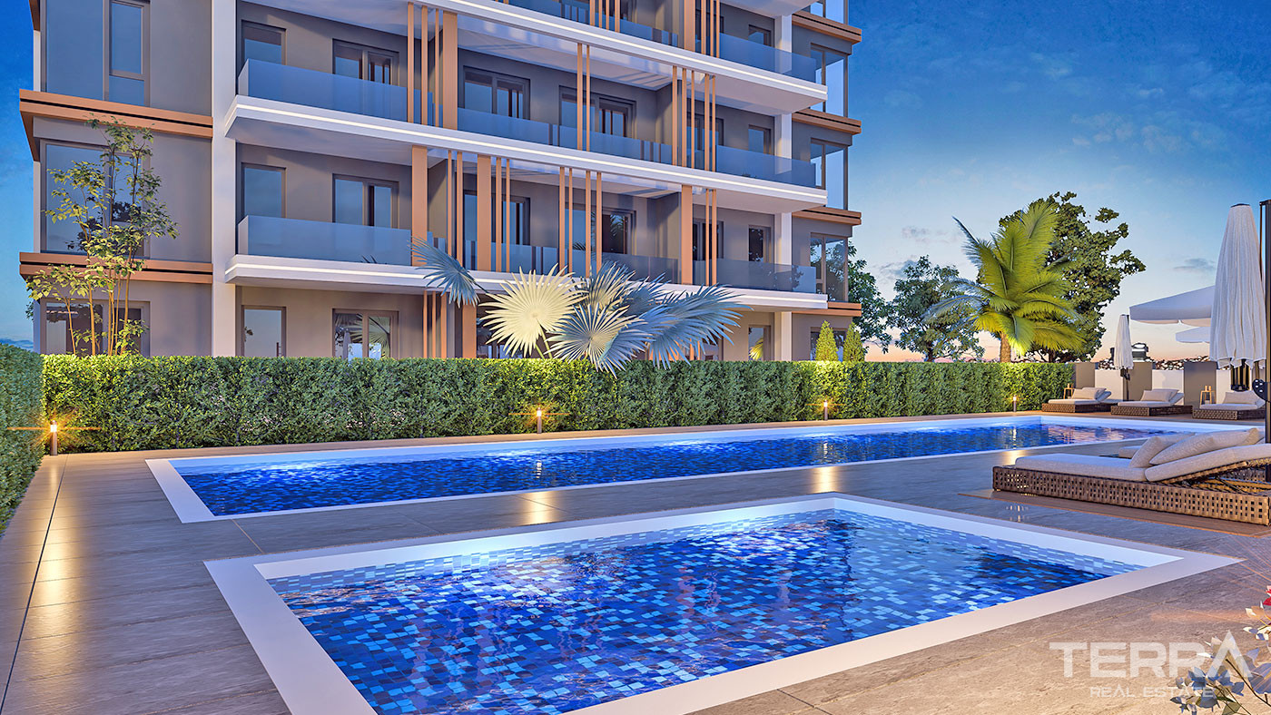 Investment Flats in Antalya Altıntaş with Rich Complex Facilities - 69833