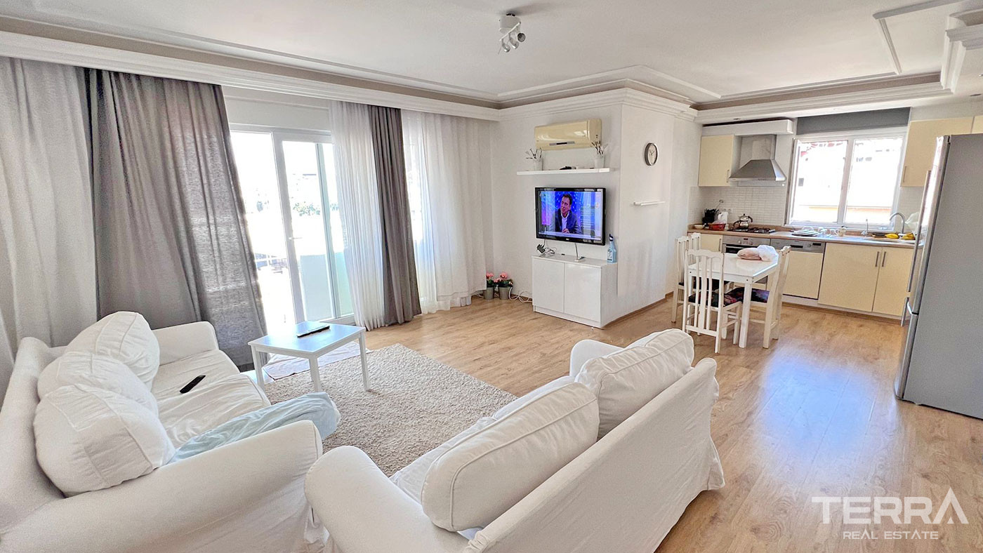Moderne Wiederverkaufswohnung umgeben von allen Annehmlichkeiten in Cikcilli, Alanya - 69971