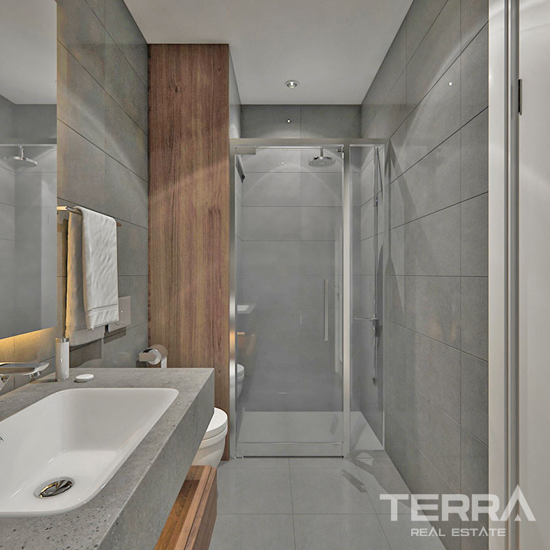 Villen mit Meerblick in Alanya Tepe Entworfen, um Privatsphäre und Komfort zu bieten - 70159
