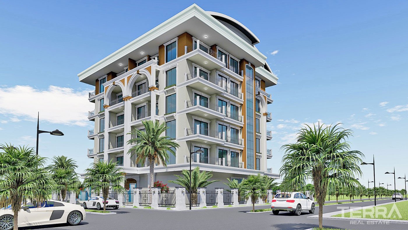 Apartments with Luxurious Design and Features in Mahmutlar, Alanya