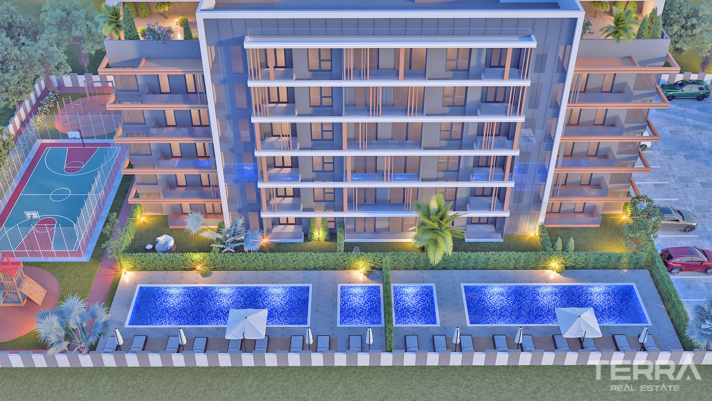 Brand New Investment Apartments in Luxury Complex in Antalya, Altıntaş - 70382