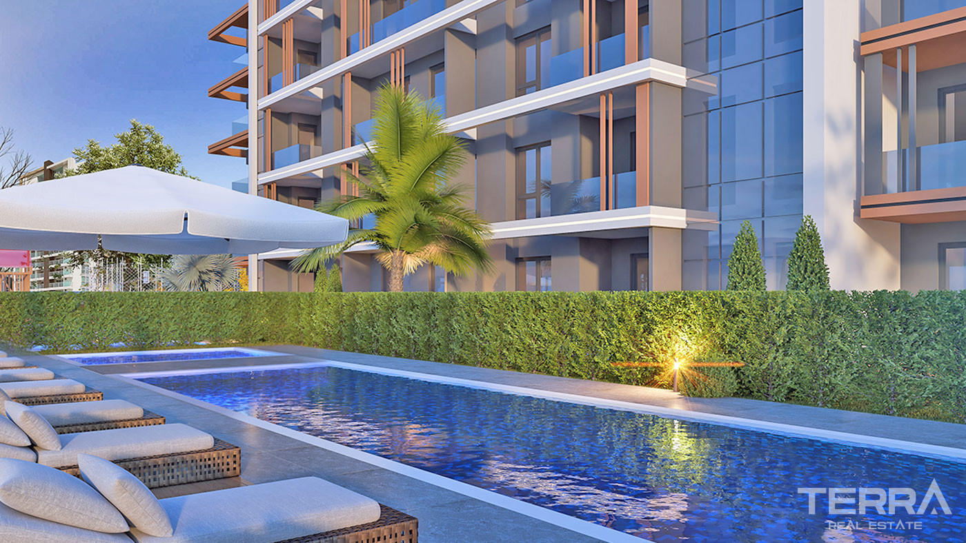 Brand New Investment Apartments in Luxury Complex in Antalya, Altıntaş - 70383