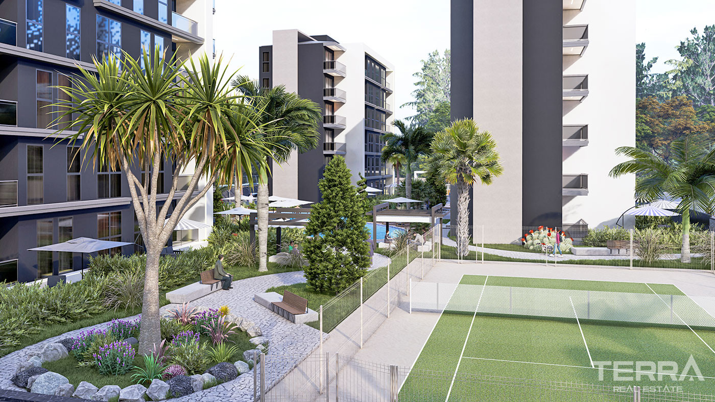Antalya Apartments with Modern Design and Luxury Touches in Altıntaş - 70391