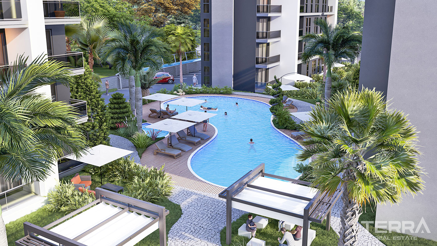 Antalya Apartments with Modern Design and Luxury Touches in Altıntaş - 70392