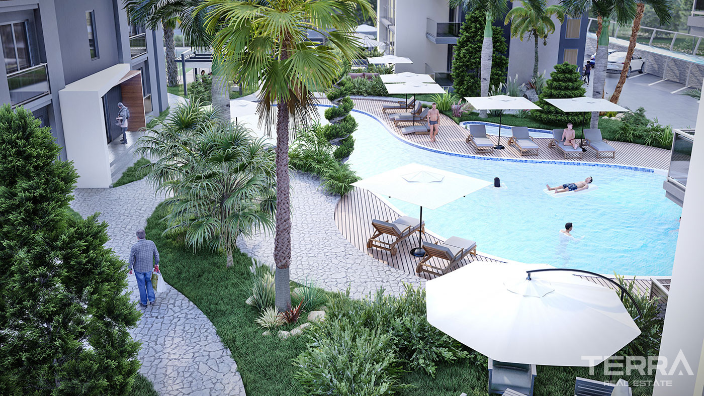 Antalya Apartments with Modern Design and Luxury Touches in Altıntaş - 70394