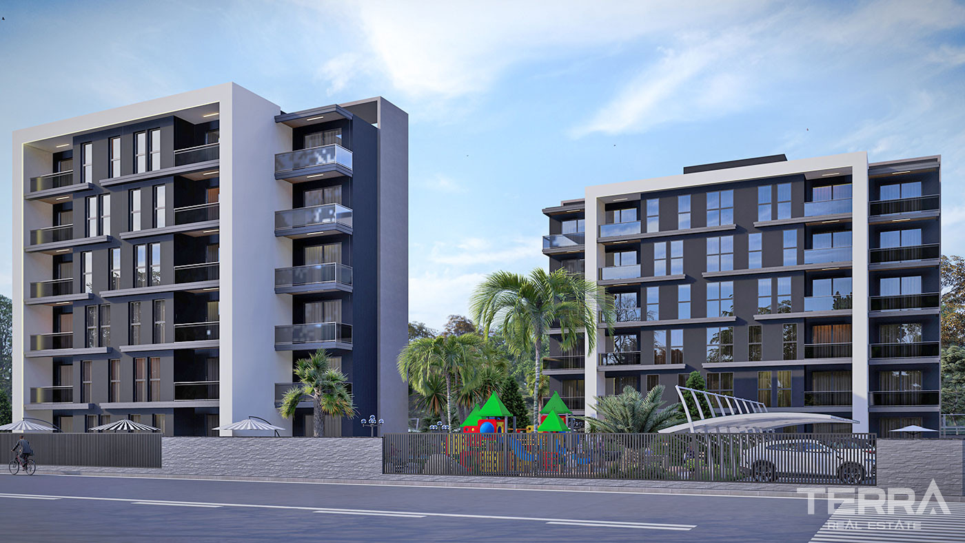 Luxury Living Apartments Suitable for Turkish Citizenship in Antalya