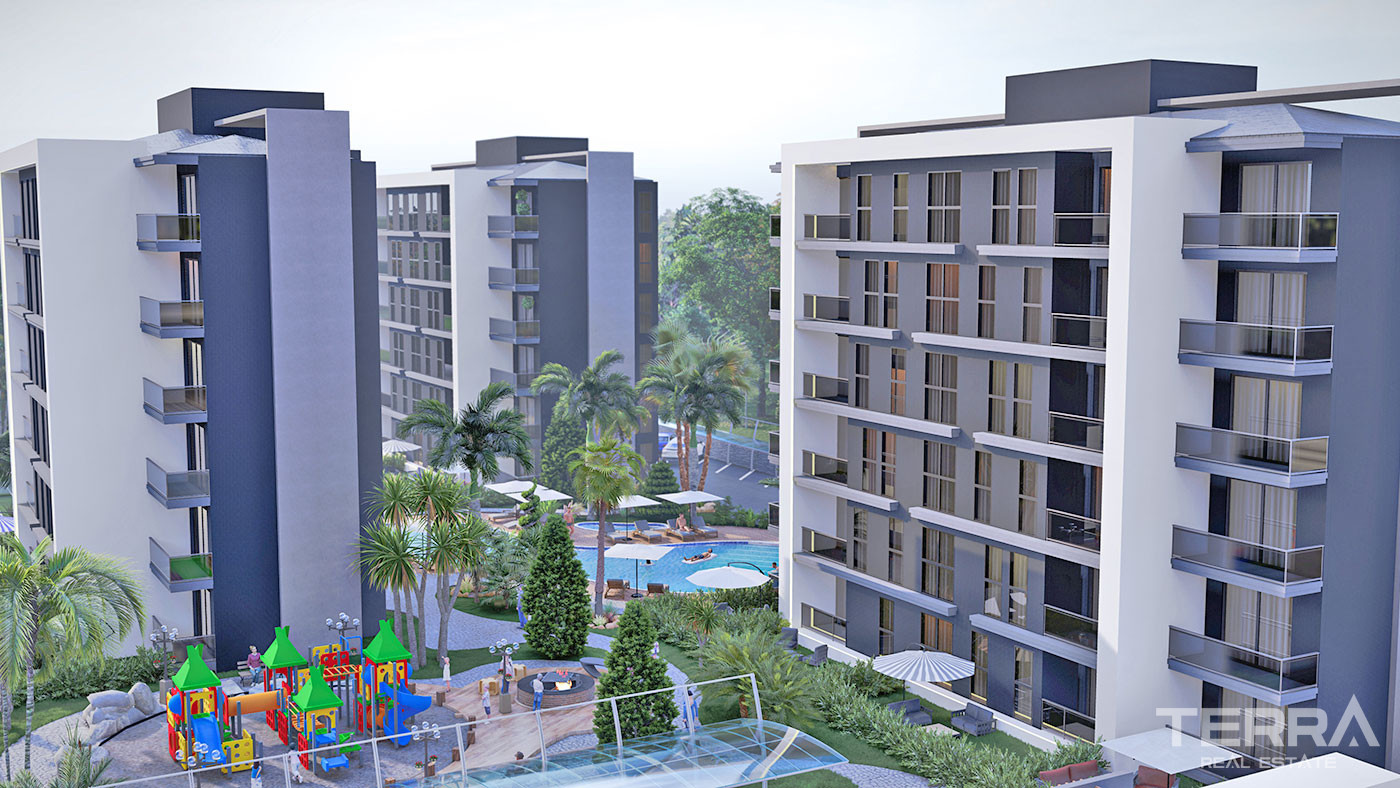 Antalya Apartments with Modern Design and Luxury Touches in Altıntaş - 70405