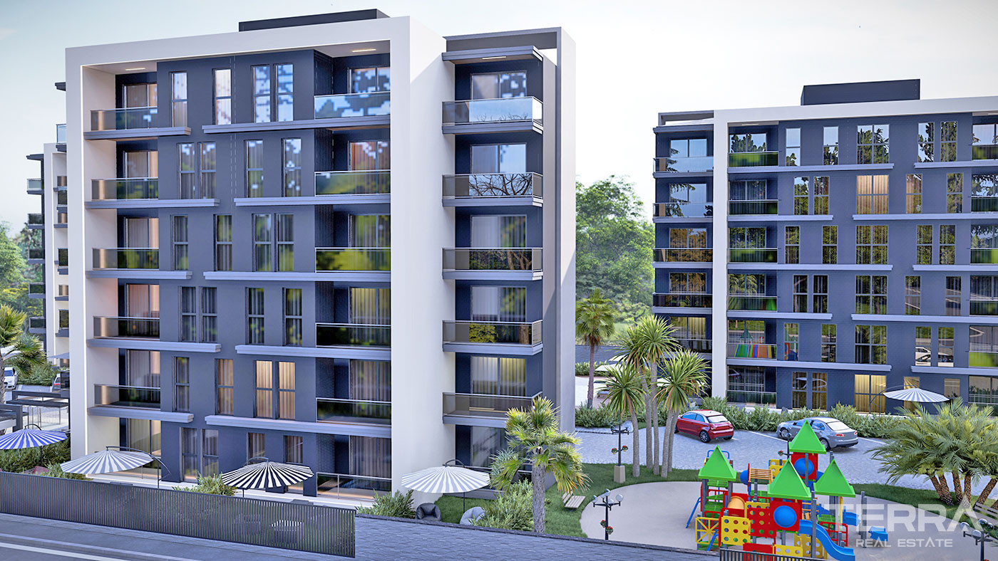 Antalya Apartments with Modern Design and Luxury Touches in Altıntaş - 70406