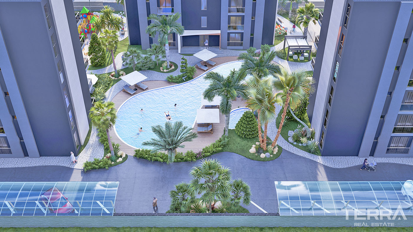 Antalya Apartments with Modern Design and Luxury Touches in Altıntaş - 70414