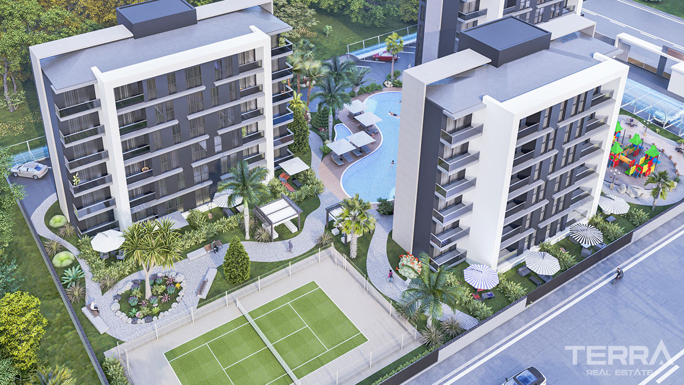 Antalya Apartments with Modern Design and Luxury Touches in Altıntaş - 70426