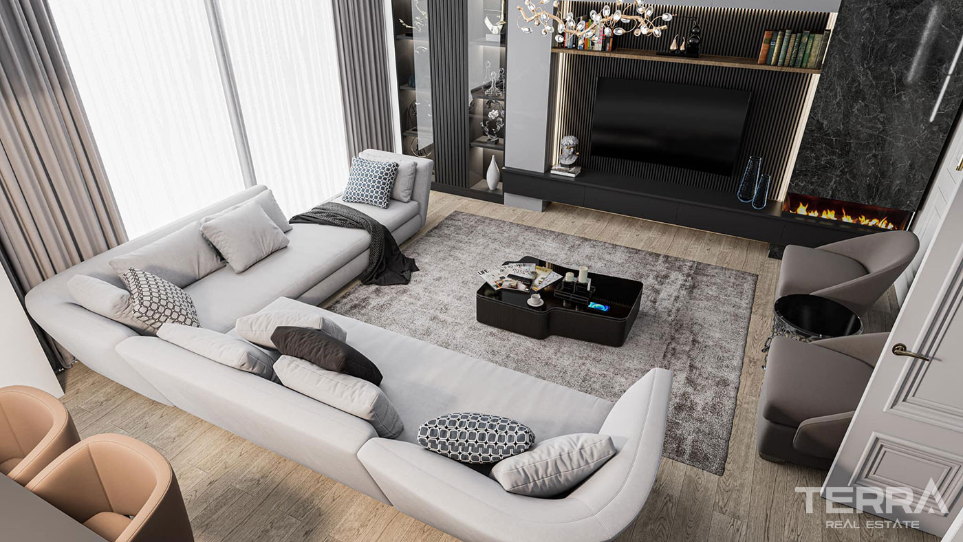 Antalya Apartments with Modern Design and Luxury Touches in Altıntaş - 70429
