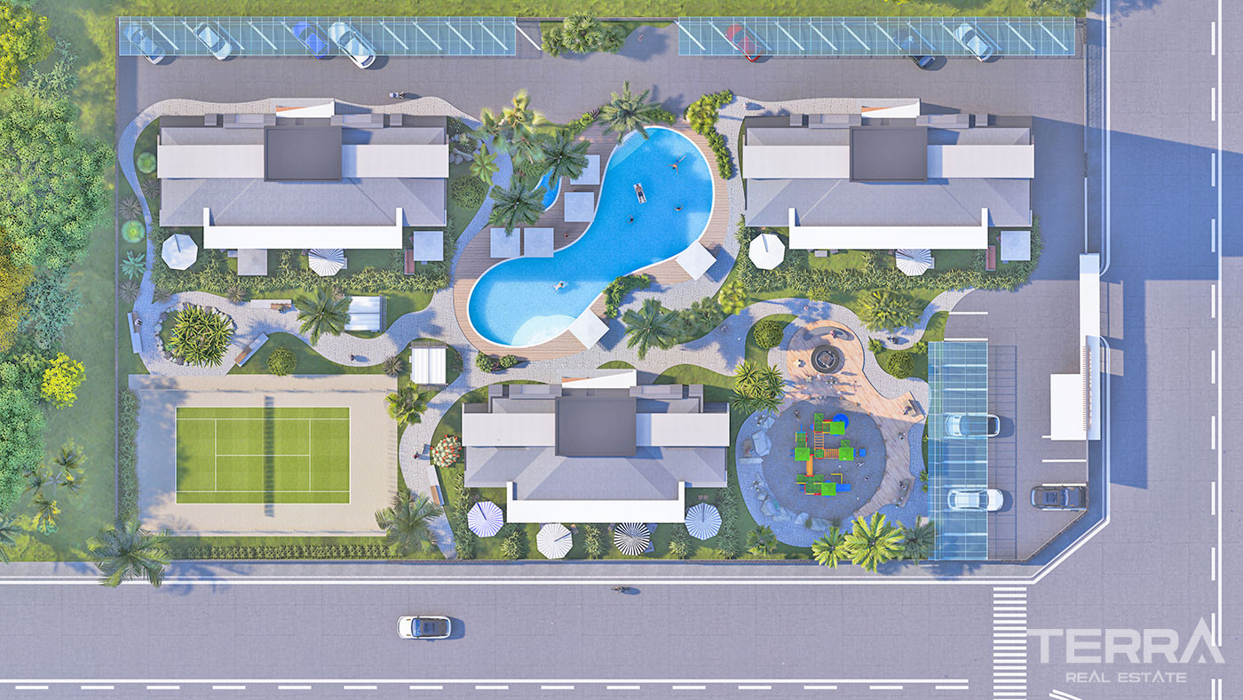 Antalya Apartments with Modern Design and Luxury Touches in Altıntaş - 70430