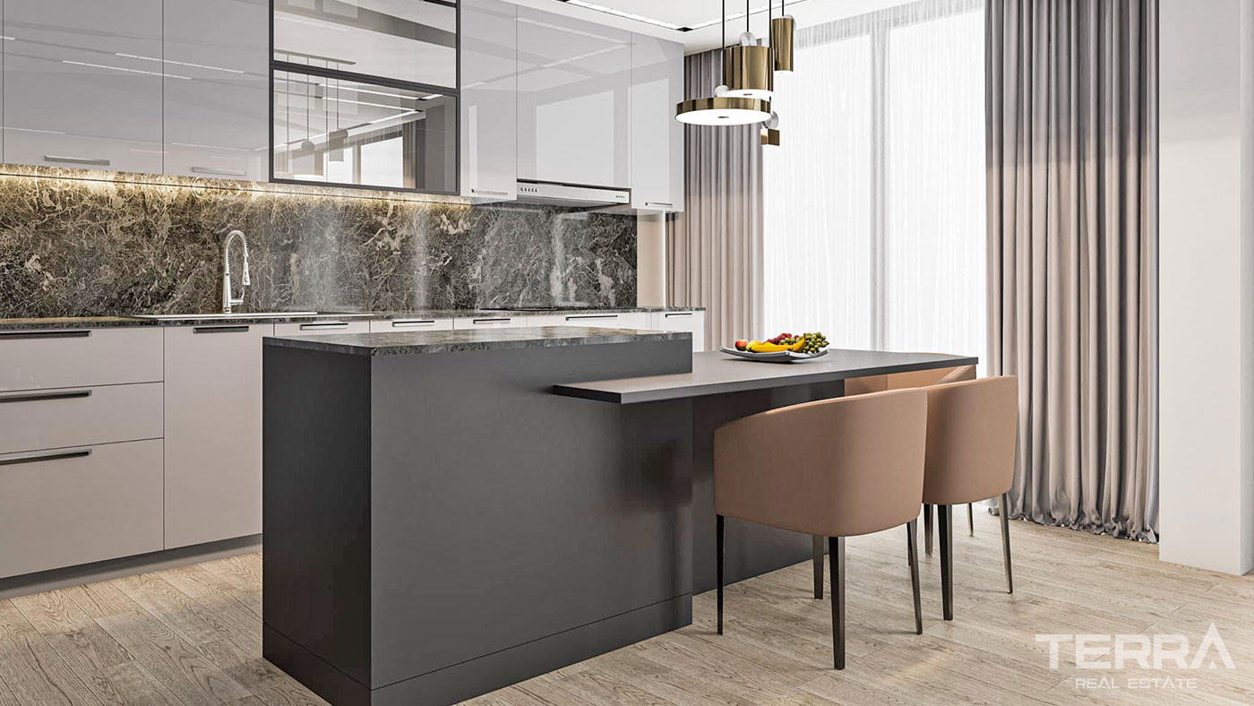 Antalya Apartments with Modern Design and Luxury Touches in Altıntaş - 70431