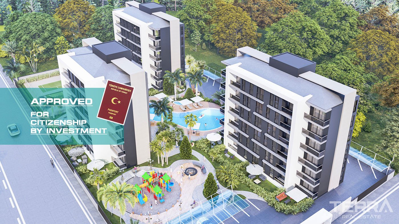 Antalya Apartments with Modern Design and Luxury Touches in Altıntaş
