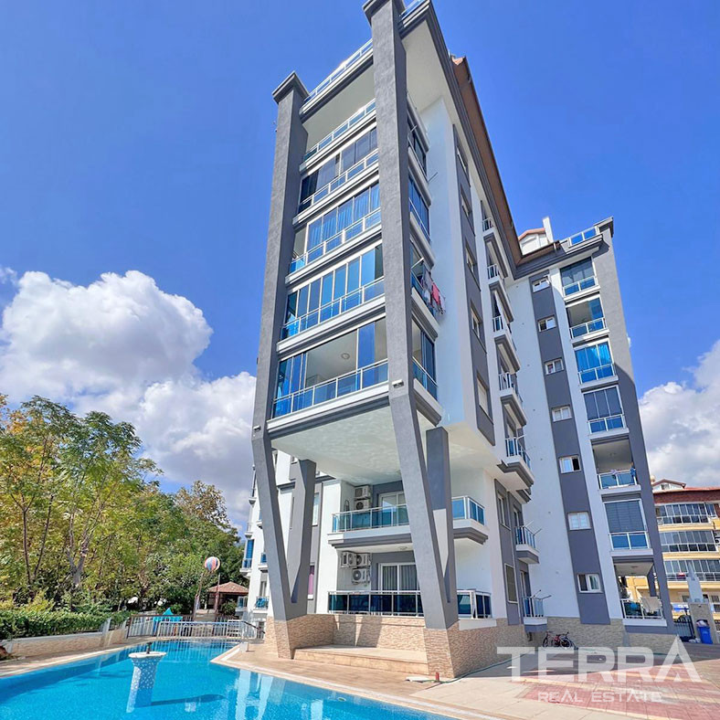 Furnished Resale Apartment in Alanya with an Incredible Green View - 70565