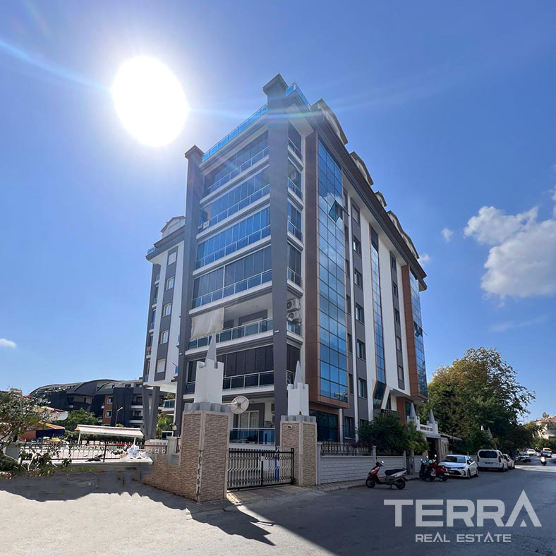 Furnished Resale Apartment in Alanya with an Incredible Green View - 70568