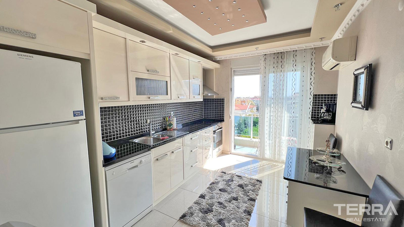 Furnished Resale Apartment in Alanya with an Incredible Green View - 70569