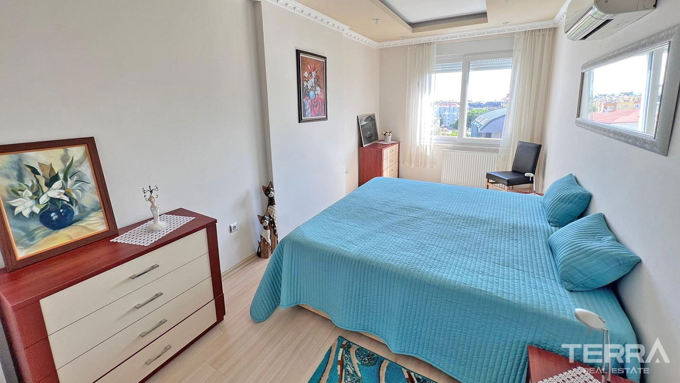 Furnished Resale Apartment in Alanya with an Incredible Green View - 70578